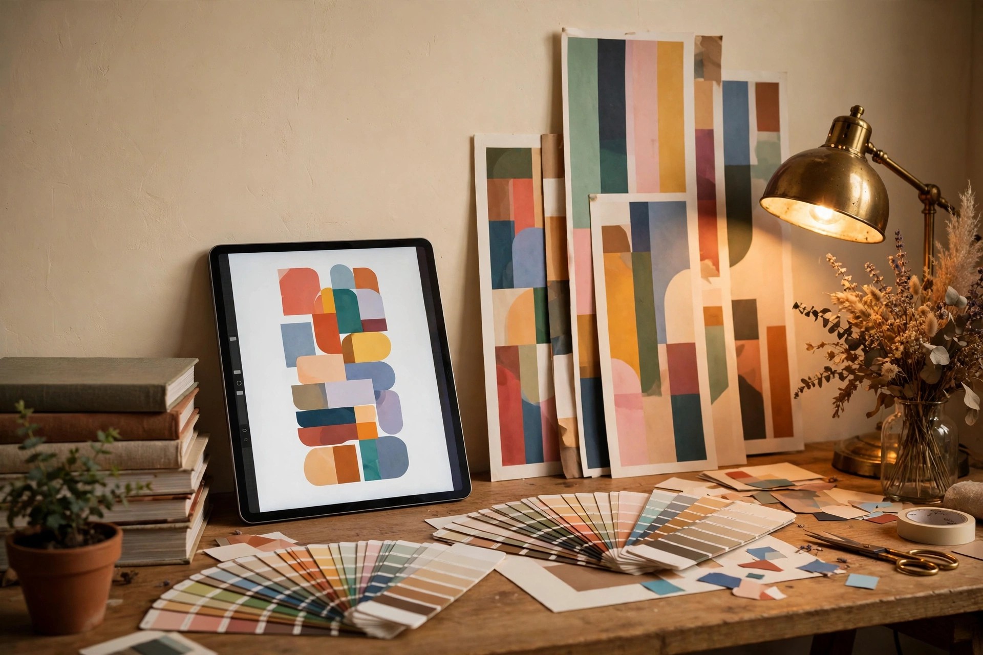 Designing tall Pinterest pin layouts on a tablet — Pinterest for digital products